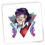 PC, gaming si accesorii - Periferice PC - Mousepad - Mousepad Gaming Kakegurui Midari Ikishima Joker Anime, 21x19 cm - Infinity.ro