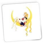 PC, gaming si accesorii - Periferice PC - Mousepad - Mousepad Gaming Sailor Moon Usagi Tsukino Vise Implinite, 21x19 cm - Infinity.ro