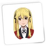 PC, gaming si accesorii - Periferice PC - Mousepad - Mousepad Gaming Kakegurui Runa Yomozuki Fan Art Anime, 21x19 cm - Infinity.ro