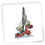 PC, gaming si accesorii - Periferice PC - Mousepad - Mousepad Gaming Legend of Zelda Corabie Link Vikings, 21x19 cm - Infinity.ro