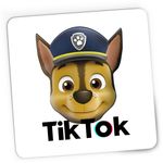 PC, gaming si accesorii - Periferice PC - Mousepad - Mousepad Gaming Paw Patrol Tiktok Creator Tik Tok Catelus Dog, 21x19 cm - Infinity.ro