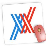 PC, gaming si accesorii - Periferice PC - Mousepad - Mousepad Gaming Darling in the FranXX Logo DarlinFra, 21x19 cm - Infinity.ro