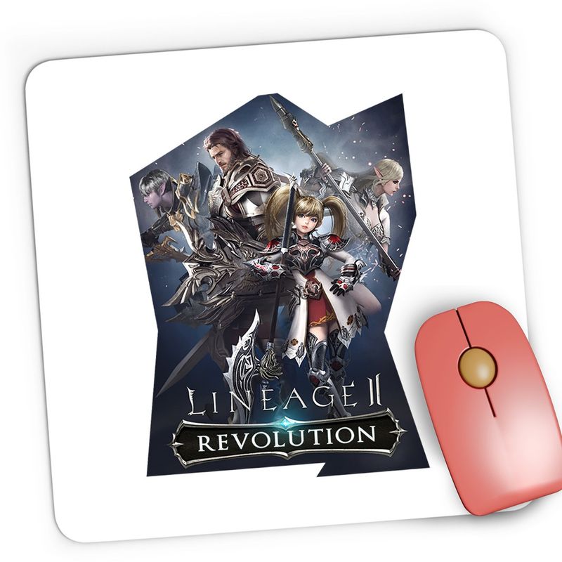 PC, gaming si accesorii - Periferice PC - Mousepad - Mousepad Gaming Lineage Revolution Poster Game, 21x19 cm - Infinity.ro