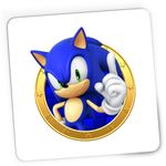 PC, gaming si accesorii - Periferice PC - Mousepad - Mousepad Gaming Sonic the Hedgehog Coin Desen Animat, 21x19 cm - Infinity.ro