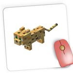 PC, gaming si accesorii - Periferice PC - Mousepad - Mousepad Gaming Minecraft Ocelot Mob, 21x19 cm - Infinity.ro