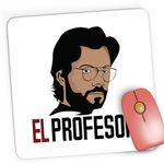 PC, gaming si accesorii - Periferice PC - Mousepad - Mousepad Gaming EL Profesor La Casa de Papel Rebel, 21x19 cm - Infinity.ro