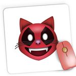PC, gaming si accesorii - Periferice PC - Mousepad - Mousepad Gaming Deadpool Cat Pisica Ninja Warrior, 21x19 cm - Infinity.ro