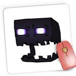 PC, gaming si accesorii - Periferice PC - Mousepad - Mousepad Gaming Minecraft Enderman Speriat, 21x19 cm - Infinity.ro