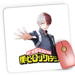 PC, gaming si accesorii - Periferice PC - Mousepad - Mousepad Gaming Shoto Todoroki Boku No Hero Academia Anime, 21x19 cm - Infinity.ro