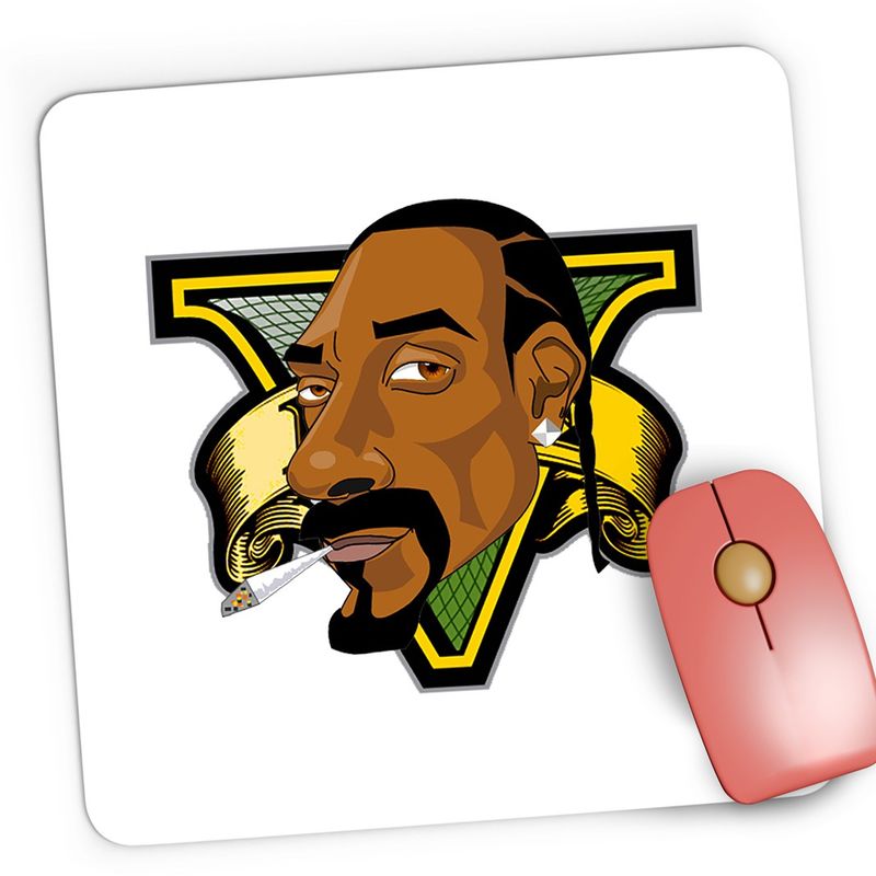 PC, gaming si accesorii - Periferice PC - Mousepad - Mousepad Gaming Grand Theft Auto Snoop Dogg GTA, 21x19 cm - Infinity.ro