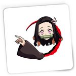 PC, gaming si accesorii - Periferice PC - Mousepad - Mousepad Gaming Demon Slayer Nezuko Kamado Japan Manga, 21x19 cm - Infinity.ro