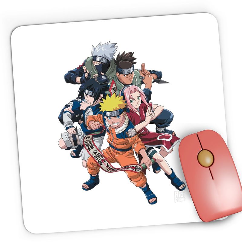 PC, gaming si accesorii - Periferice PC - Mousepad - Mousepad Gaming Naruto Team Gang Clan Anime Manga, 21x19 cm - Infinity.ro