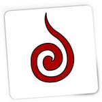 PC, gaming si accesorii - Periferice PC - Mousepad - Mousepad Gaming Naruto Uchiha Symbol Anime Logo, 21x19 cm - Infinity.ro
