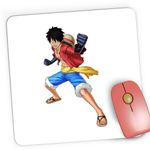 PC, gaming si accesorii - Periferice PC - Mousepad - Mousepad Gaming One Piece Monkey D Luffy Karate, 21x19 cm - Infinity.ro