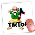 PC, gaming si accesorii - Periferice PC - Mousepad - Mousepad Gaming Dragon Ball Z Tiktok Maestru Antrenor Profesor Tik Tok, 21x19 cm - Infinity.ro