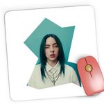 PC, gaming si accesorii - Periferice PC - Mousepad - Mousepad Gaming Billie Eilish Singer Bad Guy, 21x19 cm - Infinity.ro