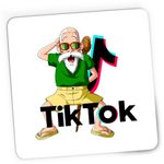 PC, gaming si accesorii - Periferice PC - Mousepad - Mousepad Gaming Dragon Ball Z Tiktok Maestru Antrenor Profesor Tik Tok, 21x19 cm - Infinity.ro