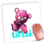 PC, gaming si accesorii - Periferice PC - Mousepad - Mousepad Gaming Cuddle Bear Fortnite Tik Tok Skin, 21x19 cm - Infinity.ro