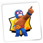 PC, gaming si accesorii - Periferice PC - Mousepad - Mousepad Gaming El Primo Brawler Brawl Stars, 21x19 cm - Infinity.ro