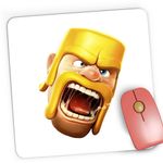 PC, gaming si accesorii - Periferice PC - Mousepad - Mousepad Gaming Barbarian Clash Royale of Clans, 21x19 cm - Infinity.ro