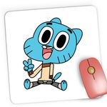 PC, gaming si accesorii - Periferice PC - Mousepad - Mousepad Gaming Lumea lui Gumball Bebe Vesel Fericit, 21x19 cm - Infinity.ro