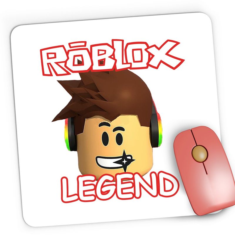 PC, gaming si accesorii - Periferice PC - Mousepad - Mousepad Gaming Roblox Legend Player, 21x19 cm - Infinity.ro