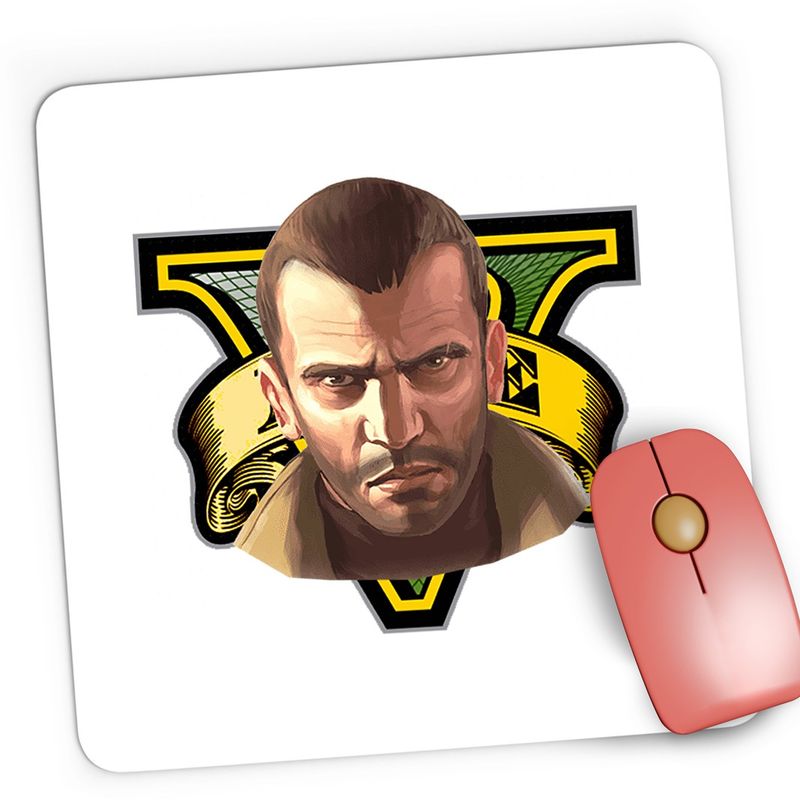 PC, gaming si accesorii - Periferice PC - Mousepad - Mousepad Gaming Liberty City GTA 6, 21x19 cm - Infinity.ro