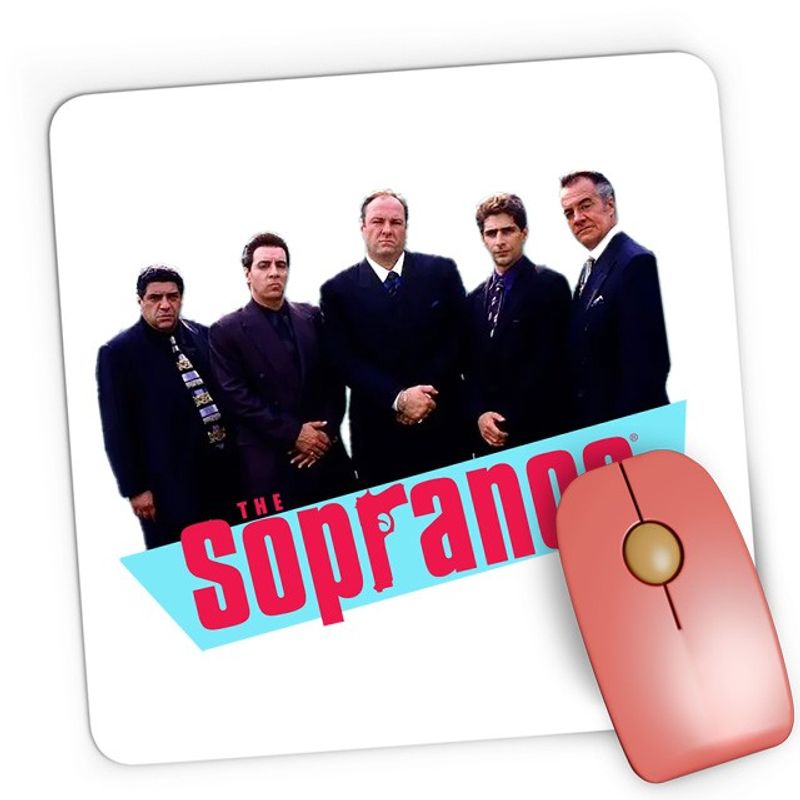 PC, gaming si accesorii - Periferice PC - Mousepad - Mousepad Gaming The Sopranos Mafia Fire Arms Drama Series, 21x19 см - Infinity.ro