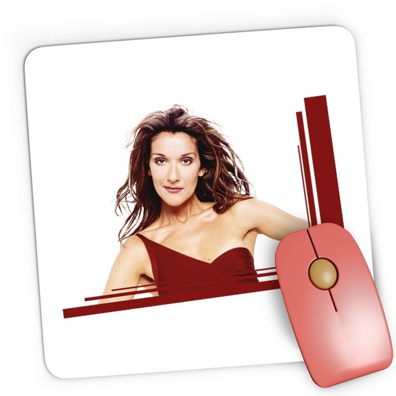 PC, gaming si accesorii - Periferice PC - Mousepad - Mousepad Gaming Celine Dion Voice Beautiful Lady Award, 21x19 см - Infinity.ro