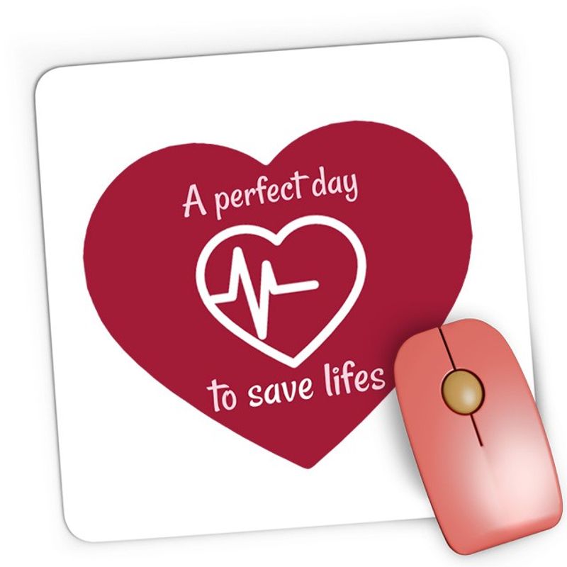 PC, gaming si accesorii - Periferice PC - Mousepad - Mousepad Gaming Grey Anatomy Quote Heart Doctor Life Lessons, 21x19 см - Infinity.ro