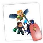 PC, gaming si accesorii - Periferice PC - Mousepad - Mousepad Gaming Minecraft Elytra End Clash of Clans Mage Survival, 21x19 см - Infinity.ro