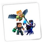 PC, gaming si accesorii - Periferice PC - Mousepad - Mousepad Gaming Minecraft Elytra End Clash of Clans Mage Survival, 21x19 см - Infinity.ro
