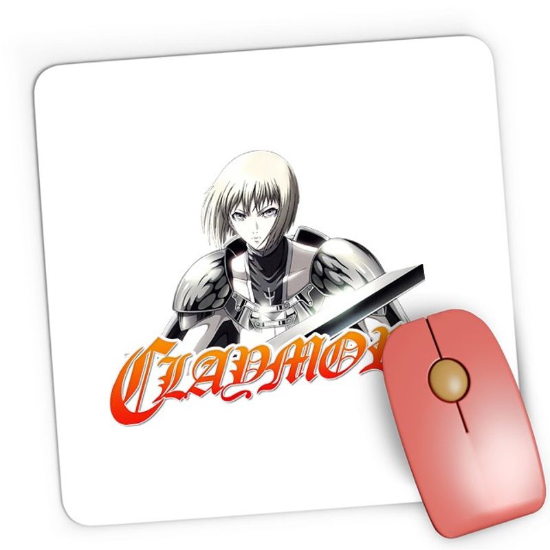 PC, gaming si accesorii - Periferice PC - Mousepad - Mousepad Gaming Claymore Clare Yagi Norihiro Gore Mangaka, 21x19 см - Infinity.ro