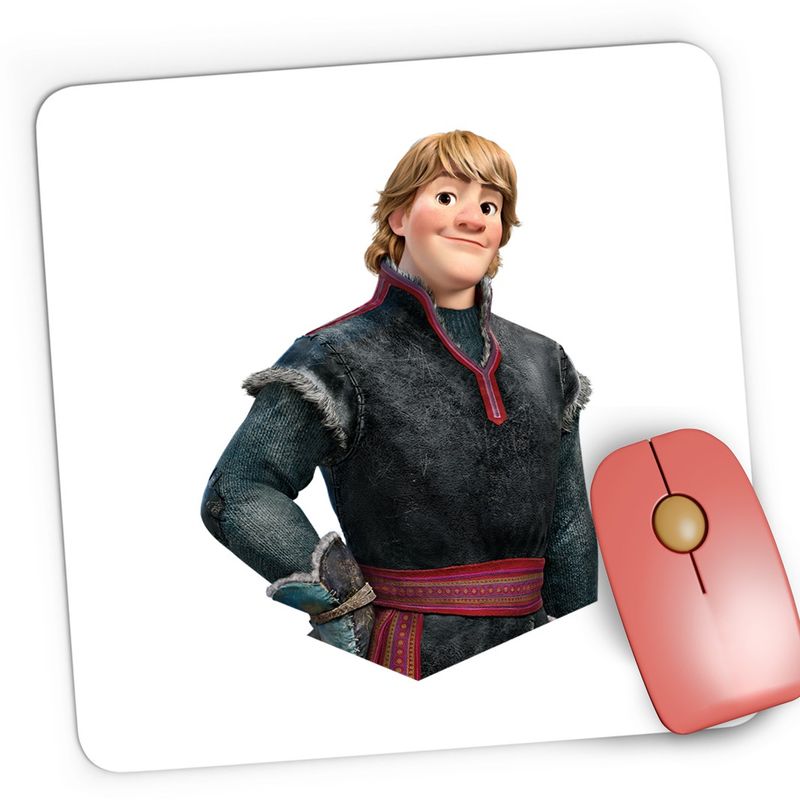 PC, gaming si accesorii - Periferice PC - Mousepad - Mousepad Gaming Hans Elsa Frozen Desene Animate, 21x19 cm - Infinity.ro