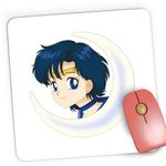 PC, gaming si accesorii - Periferice PC - Mousepad - Mousepad Gaming Mercur Sailor Moon Anime Manga Love, 21x19 cm - Infinity.ro