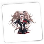 PC, gaming si accesorii - Periferice PC - Mousepad - Mousepad Gaming Danganronpa Dark Anime Junko Enoshima, 21x19 cm - Infinity.ro