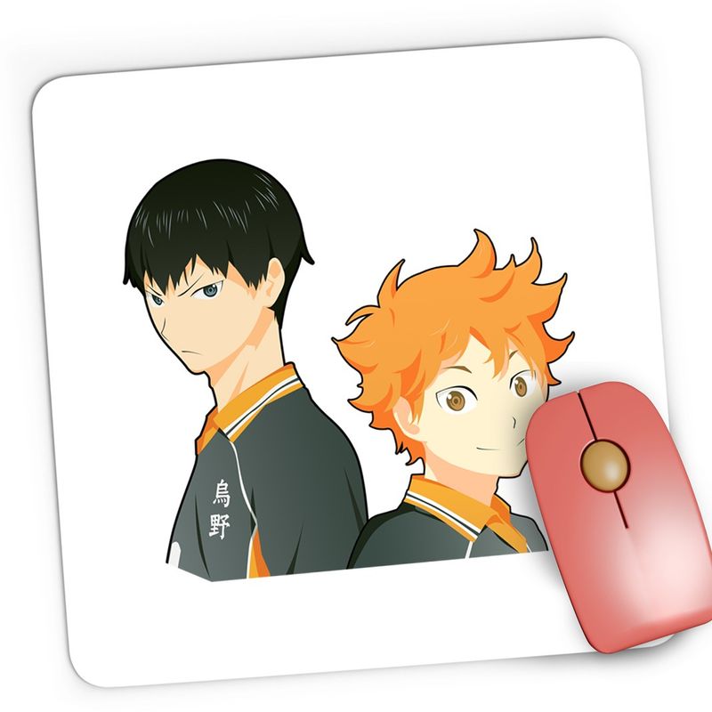 PC, gaming si accesorii - Periferice PC - Mousepad - Mousepad Gaming Haikyuu Volei Hinata Kageyama Haruichi Furudate, 21x19 cm - Infinity.ro