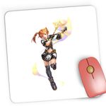 PC, gaming si accesorii - Periferice PC - Mousepad - Mousepad Gaming Lineage II Legend Battle Video Game, 21x19 cm - Infinity.ro