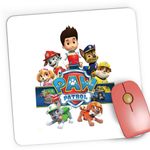 PC, gaming si accesorii - Periferice PC - Mousepad - Mousepad Gaming Paw Patrol Logo Game Catelusi Politisti, 21x19 cm - Infinity.ro