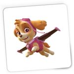 PC, gaming si accesorii - Periferice PC - Mousepad - Mousepad Gaming Paw Patrol Skye Caine Aviator Cartoon, 21x19 cm - Infinity.ro