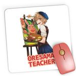 PC, gaming si accesorii - Periferice PC - Mousepad - Mousepad Gaming Oresama Teacher Mafuyu Art Painting Usagi Mask, 21x19 см - Infinity.ro