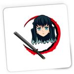 PC, gaming si accesorii - Periferice PC - Mousepad - Mousepad Gaming Demon Slayer Muichiro Tokito Katana, 21x19 cm - Infinity.ro