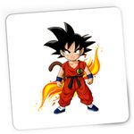 PC, gaming si accesorii - Periferice PC - Mousepad - Mousepad Gaming Dragobete Dragon Ball Z Son Goku Anime, 21x19 cm - Infinity.ro
