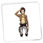 PC, gaming si accesorii - Periferice PC - Mousepad - Mousepad Gaming Mikasa Attack on Titan AOT Manga Anime, 21x19 cm - Infinity.ro