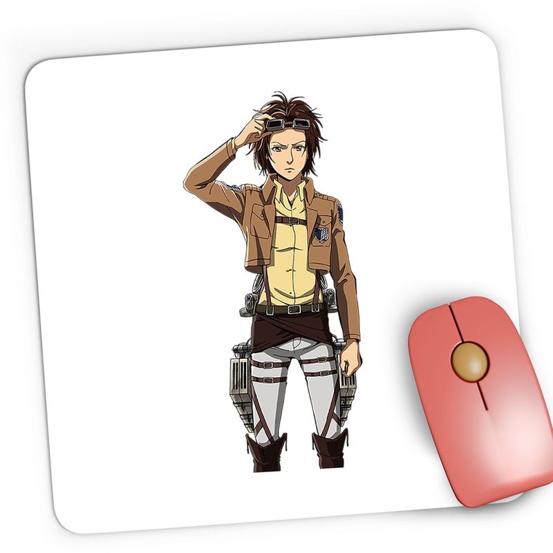 PC, gaming si accesorii - Periferice PC - Mousepad - Mousepad Gaming Mikasa Attack on Titan AOT Manga Anime, 21x19 cm - Infinity.ro