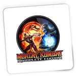 PC, gaming si accesorii - Periferice PC - Mousepad - Mousepad Gaming Mortal Kombat Komplete Edition The Best Logo Fight, 21x19 cm - Infinity.ro