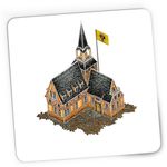 PC, gaming si accesorii - Periferice PC - Mousepad - Mousepad Gaming Age of Empires Joc Strategie Cladire PS4, 21x19 cm - Infinity.ro