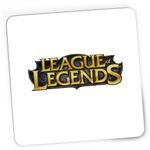 PC, gaming si accesorii - Periferice PC - Mousepad - Mousepad Gaming League of Legends Logo Riot LoL Gaming, 21x19 cm - Infinity.ro