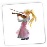 PC, gaming si accesorii - Periferice PC - Mousepad - Mousepad Gaming Vioara Your Lie in April Violonista Violin Kaori, 21x19 cm - Infinity.ro
