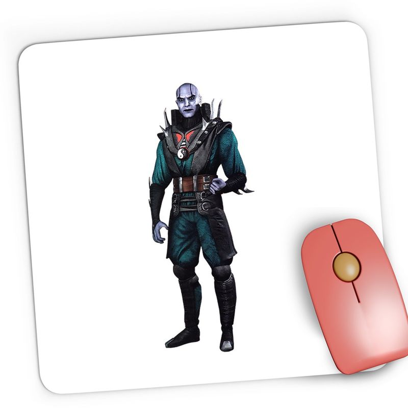 PC, gaming si accesorii - Periferice PC - Mousepad - Mousepad Gaming Mortal Kombat Sub-Zero Quan Chi Alliance Green Armour, 21x19 cm - Infinity.ro